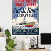 kustwachtlijst boekt nu het Poster van WPA (Thuiskantoor)