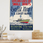 kustwachtlijst boekt nu het Poster van WPA (Keuken)