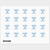 kustwachtmomtrots ronde sticker (Vel)