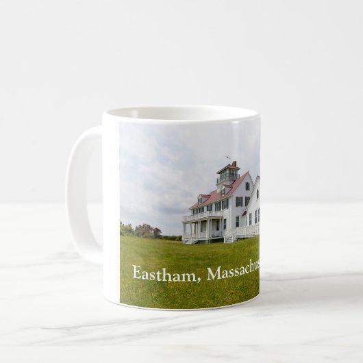 Kustwachtstation Eastham Massachusetts Koffiemok (Voorkant links)