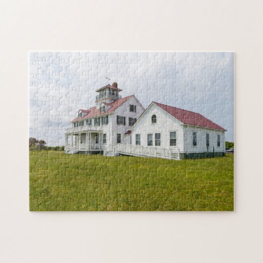 Kustwachtstation Eastham Massachusetts Legpuzzel (Horizontaal)