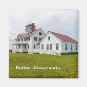 Kustwachtstation Eastham Massachusetts Magneet (Voorkant)
