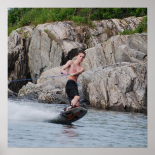 Kustwakeboarding Poster