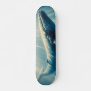 Kustwalvis/nautische walvis persoonlijk skateboard