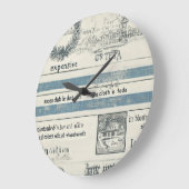 Kustwandklok met nautische details grote klok (Hoek)