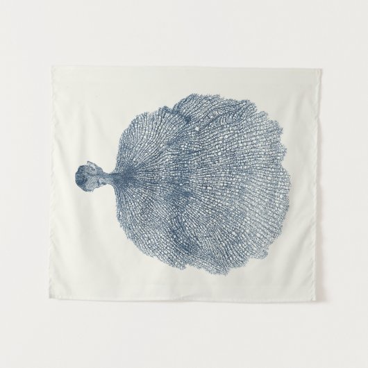 Kustwater Collectie in Indigo VI Wandkleed (Voorkant (horizontaal))