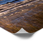 Kustwater Uitzicht Poster (Hoek)