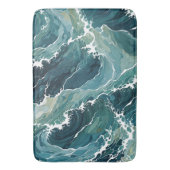 Kustwateren Abstract Badmat (Voorkant Verticaal)
