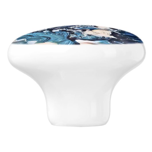 Kustwaterknoppen Keramische Knop (Zijkant)