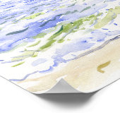 Kustwaterverf Landschaps Kunst Poster (Hoek)