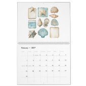 Kustwaterverfschilderijen 2025 kalender (Feb 2027)