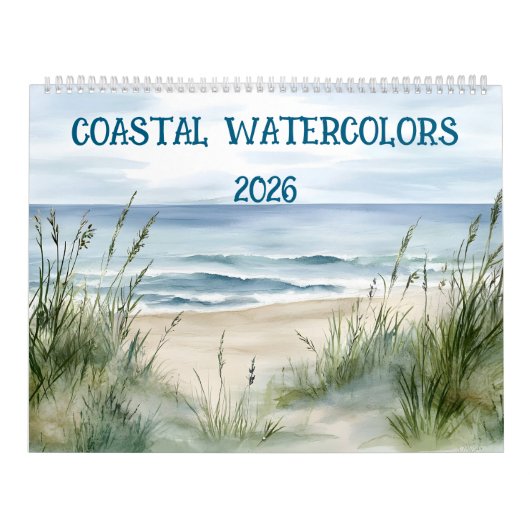 Kustwaterverven 2026 kalender (Hoes)