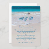 Kustweduwbrief van paar kaart (Voorkant / Achterkant)