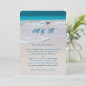 Kustweduwbrief van paar kaart (Staand voorkant)