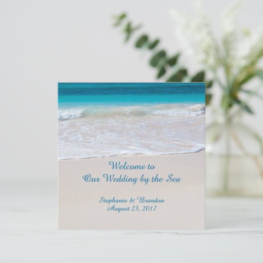 Kustweduwschap door het Zee-programma Programmakaart (Staand voorkant)