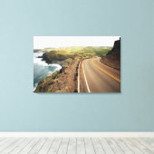 Kustweg Canvas Afdruk (Insitu (Houten vloer))