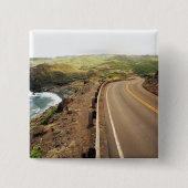 Kustweg Vierkante Button 5,1 Cm (Voorkant)