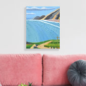 Kustwegcanvas Canvas Afdruk (Insitu (Woonkamer))