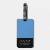 Kustweide 2013 bagagelabel (Achterkant verticaal)