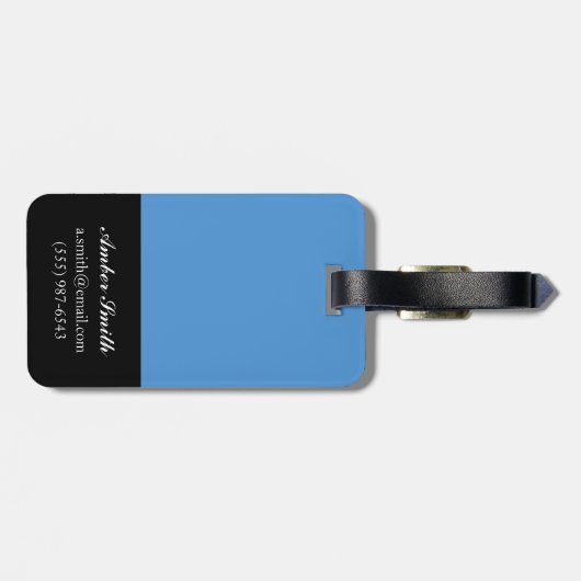 Kustweide 2013 bagagelabel (Achterkant horizontaal)