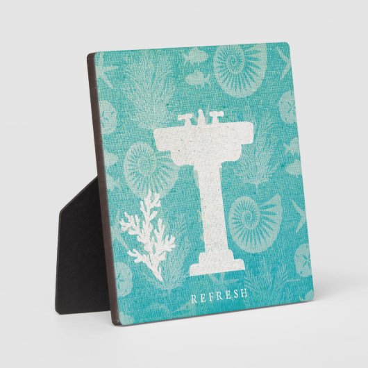 Kustwerk | Bathroom Sink Fotoplaat (Voorkant)