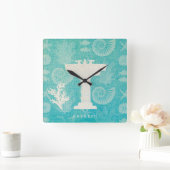 Kustwerk | Bathroom Sink Vierkante Klok (Huis)