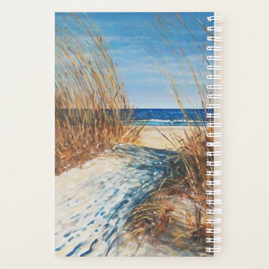 Kustwerkplank Sand Dunes Beach Planner (Achterkant)