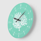 Kustwit Zee Koraal en Zee Groen Grote Klok (Hoek)