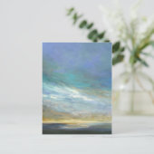 Kustwolken Briefkaart (Staand voorkant)