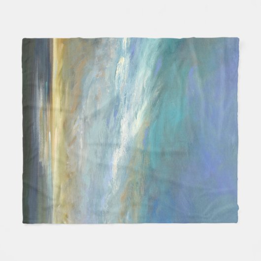 Kustwolken Fleece Deken (Voorkant (Horizontaal))