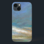 Kustwolken met oceaan iPhone 13 hoesje<br><div class="desc">Een verbazingwekkend kustschilderij van die verbluffende Californische kustlijn, zoals afgebeeld door Sheila Finch. Dit natuur geïnspireerde landschap neemt een aanraking met het bekende en past een moderne aanraking toe in dit kleurrijke kunstwerk dat je door World Art Group wordt meegegeven. Licht breekt door wolken over een kalme oceaan die zeker...</div>