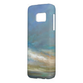 Kustwolken met oceaan Case-Mate samsung galaxy hoesje (Achterkant Links)