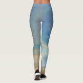 Kustwolken met oceaan leggings (Achterkant)