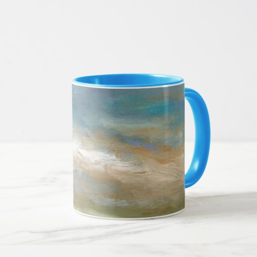 Kustwolken met oceaan mok (Voorkant rechts)