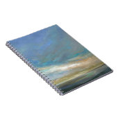Kustwolken met oceaan notitieboek (Rechterzijde)