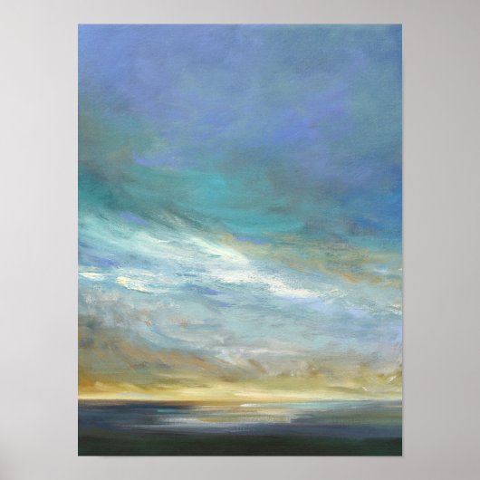 Kustwolken Poster (Voorkant)