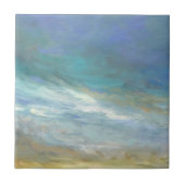 Kustwolken Tegeltje (Voorkant)