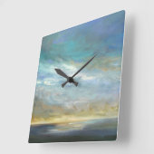 Kustwolken Vierkante Klok (Hoek)