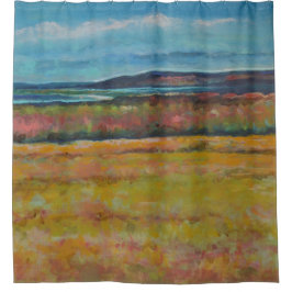 Kustzand Dune Shoreline Showgordijn Douchegordijn