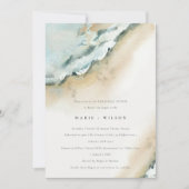 Kustzand-strand-Zee-repetitie Kaart (Voorkant)