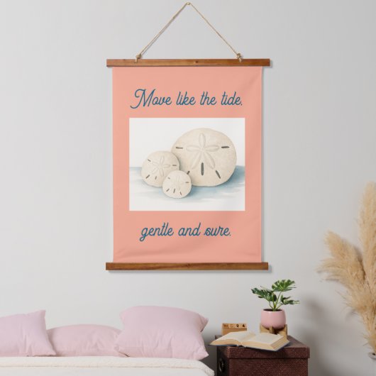 Kustzanddollarmuur opknoping hangend wandkleed (Slaapkamer)