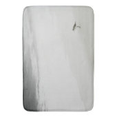 Kustzandloper op het strand badmat (Voorkant Verticaal)