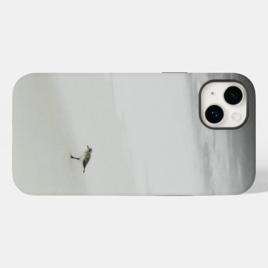 Kustzandloper op het strand Case-Mate iPhone case (Achterkant (horizontaal))