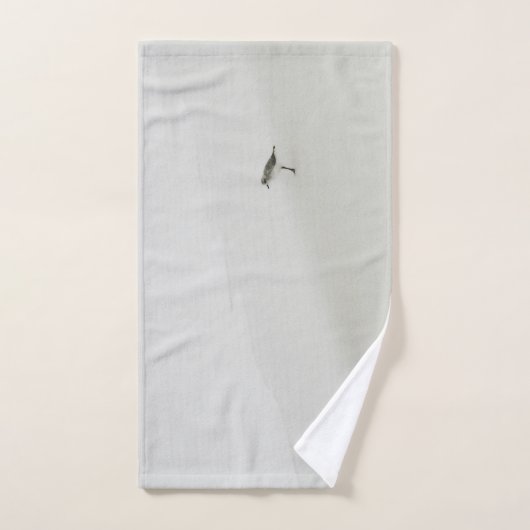 Kustzandloper op het strand handdoek (Handdoek)