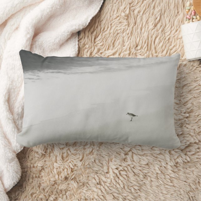 Kustzandloper op het strand kussen (Deken)