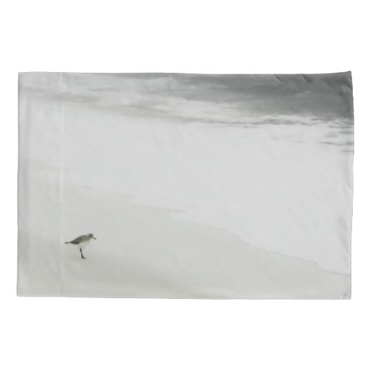 Kustzandloper op het strand kussensloop (Achterkant-Links)