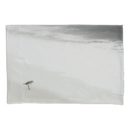 Kustzandloper op het strand kussensloop