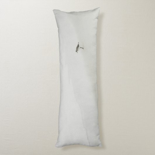 Kustzandloper op het strand lichaamskussen (Achterkant (Verticaal))