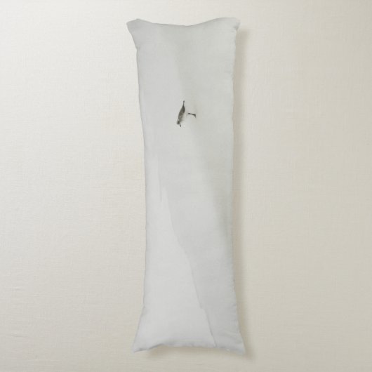 Kustzandloper op het strand lichaamskussen (Voorkant Verticaal)