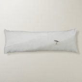 Kustzandloper op het strand lichaamskussen (Achterkant)